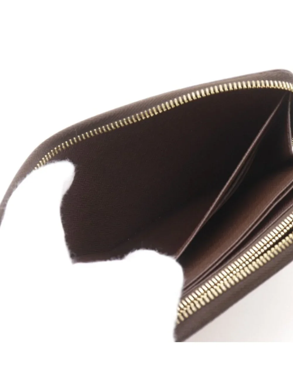 Louis Vuitton Zippy Wallet Damier Canvas Brown